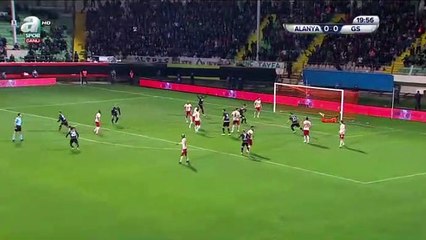 Bakasetas A. Goal HD - Alanyaspor 1-0 Galatasaray 05.02.2020