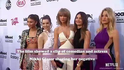 Taylor Swift accepts Nikki Glaser's apology for the comedian's "asshat" comment that's featured in Miss Americana