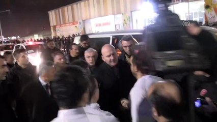 İçişleri Bakanı Soylu, çığ altından kurtarılan yaralıları ziyaret etti (2)