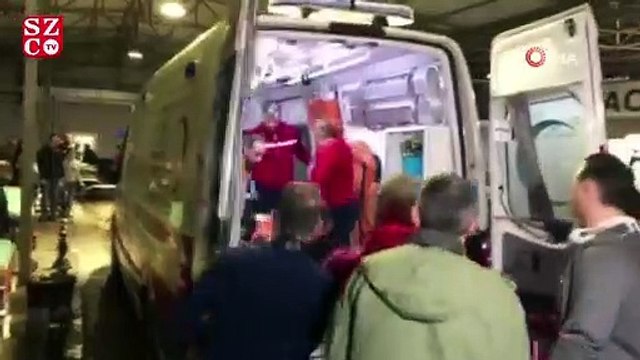 Sabiha Gökçen’de pistten çıkan uçaktaki yaralıların hastanelere sevki sürüyor