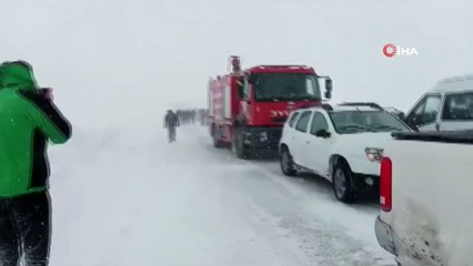 Bahçesaray'da İkinci Çığ Faciasından Dakikalar Öncesi Böyle Görüntülendi