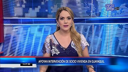 Apoyan intervención de la Policía Nacional en Socio Vivienda en Guayaquil