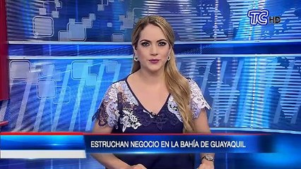 Delincuentes dañan cámaras de seguridad de local comercial para robar en la bahía de Guayaquil