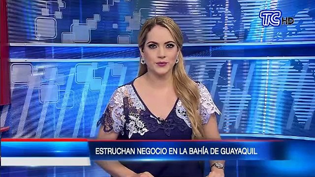 Delincuentes dañan cámaras de seguridad de local comercial para robar en la bahía de Guayaquil