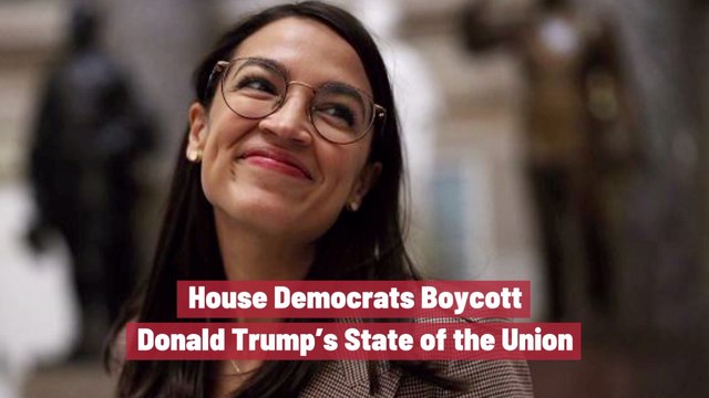 Democrats During Trump's SOTU Address
