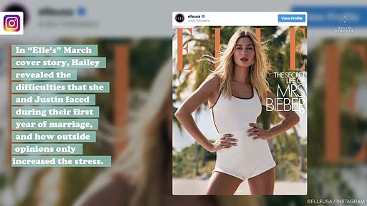 Hailey Bieber got candid about the “really scary” time Justin Bieber was sick before his Lyme diagnosis