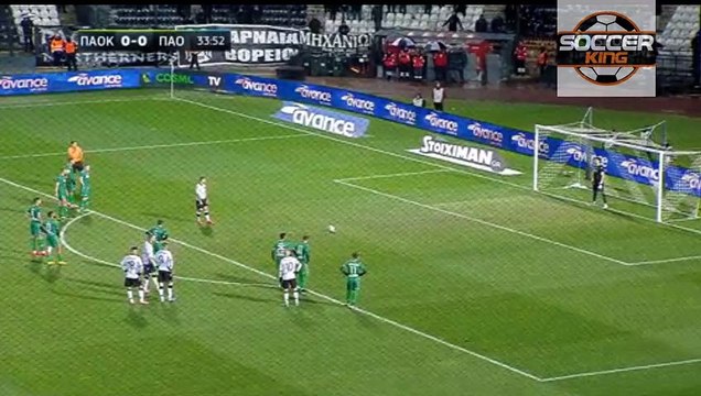 Vieirinha (Penalty) Goal HD - PAOK 1 -0 Panathinaikos 05.02.2020