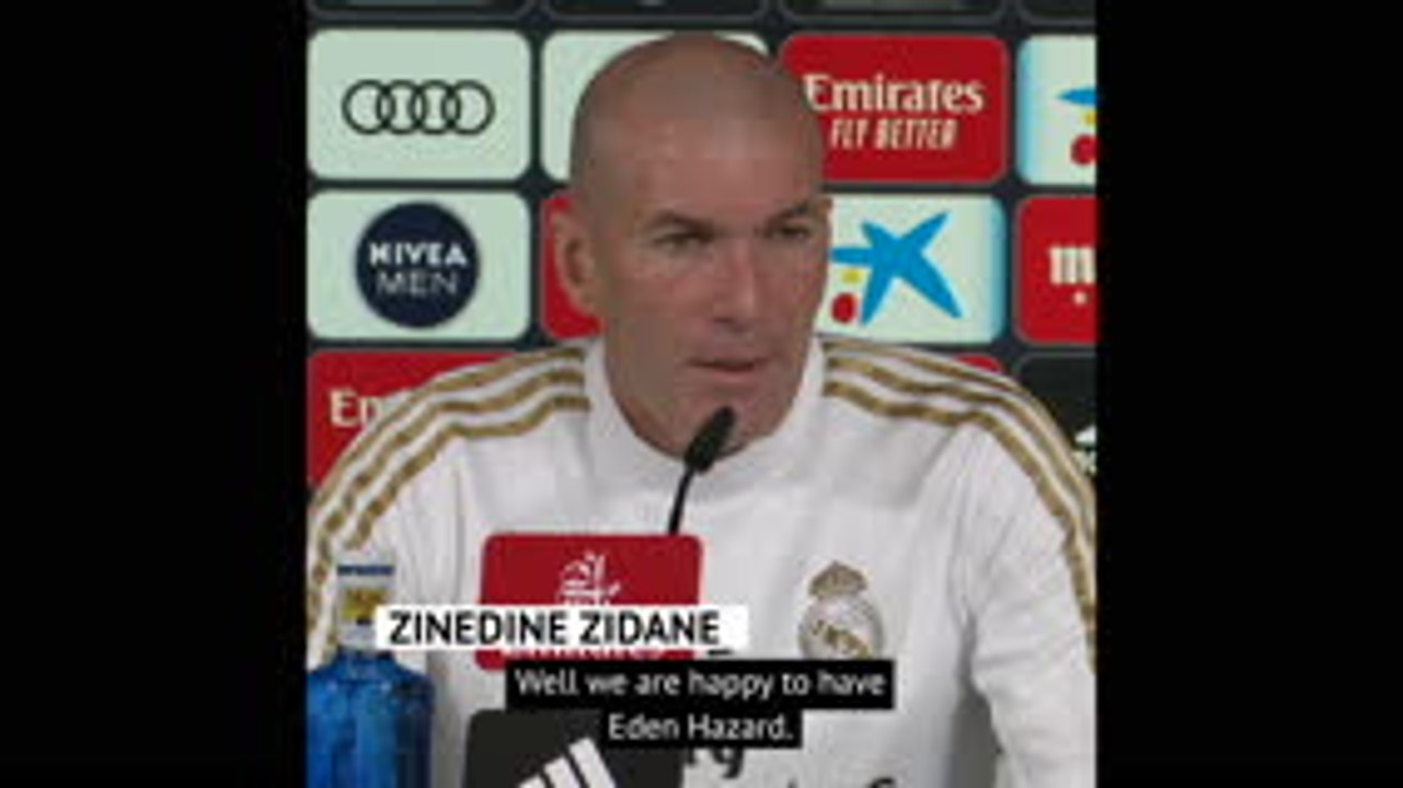 Zidane makes Hazard feelings clear