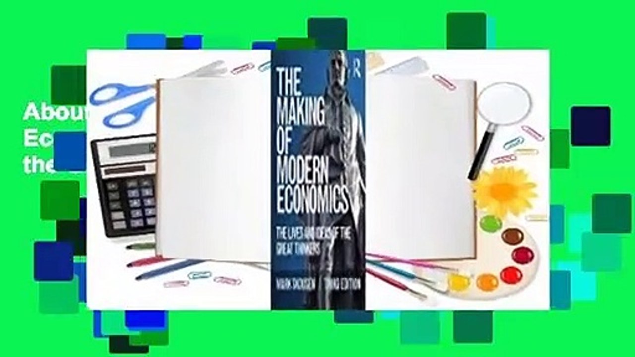 About For Books  The Making of Modern Economics: The Lives and Ideas of the Great Thinkers  For