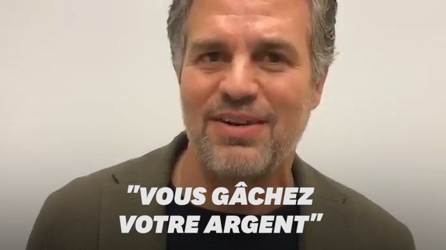 Mark Ruffalo appelle les députés européens à se battre contre la pollution chimique