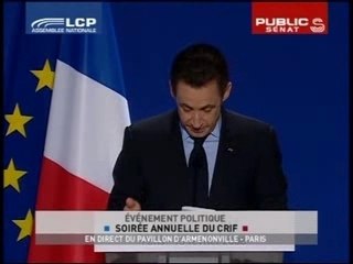 Sarko au CRIF - Comment perdre du temps !