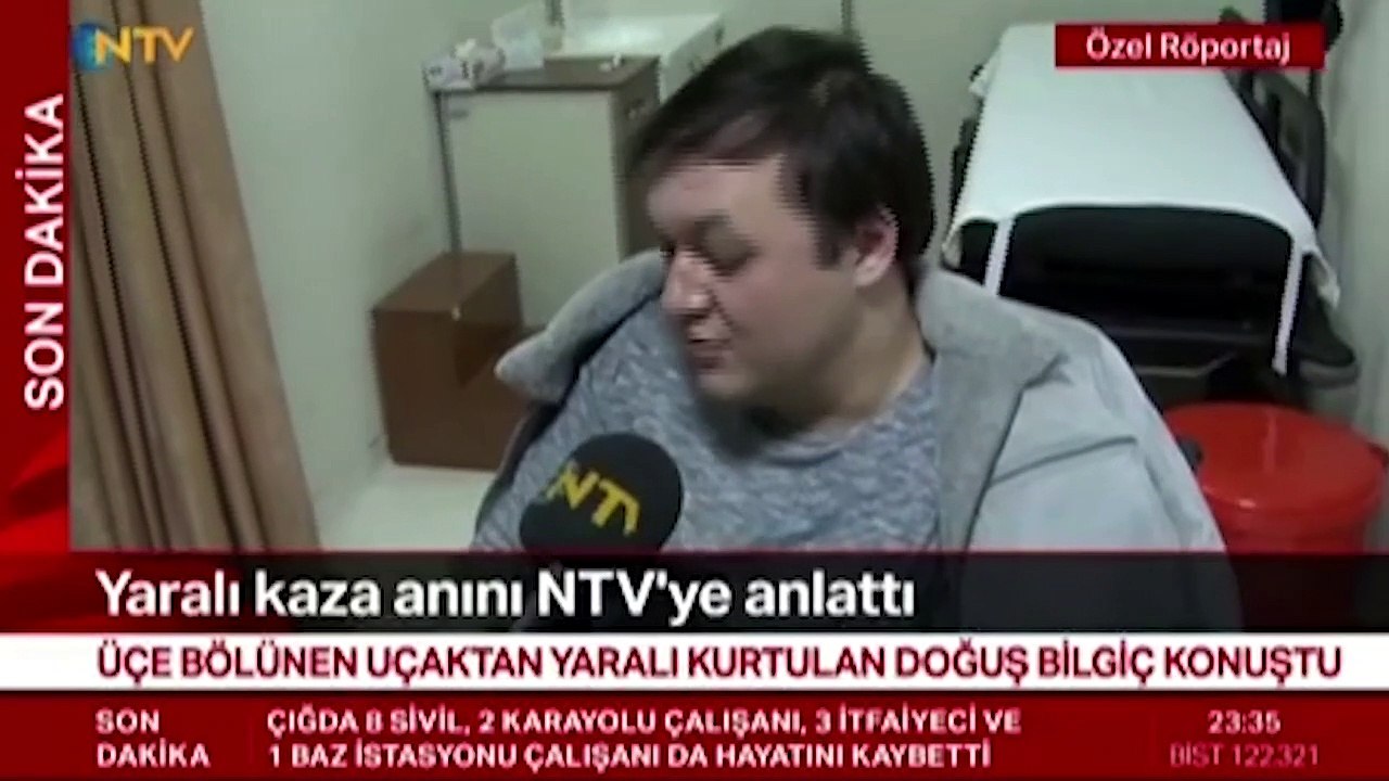 Sabiha Gökçen'deki kazadan yaralı kurtulan yolcu anlattı: Gerçekten kötü olanlar vardı, durumu daha iyi olanlar yardım etmeye çalıştı