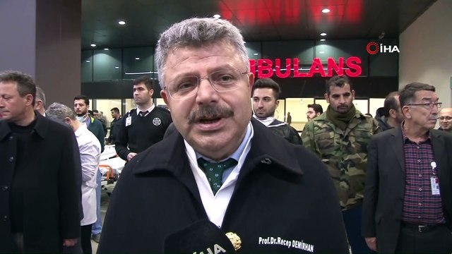 Kartal Dr. Lütfi Kırdar Eğitim ve Araştırma Hastanesi başhekimi:“Hastanemize gelen 22 yaralının içinde ağır yaralı olan şu an itibariyle yok”