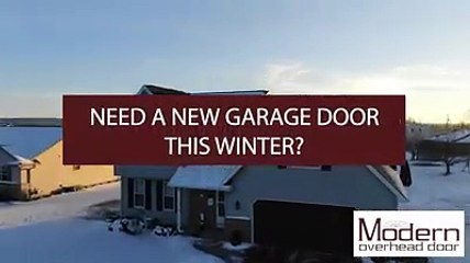Modern Overhead Door | Replace Your Garage Door This Winter