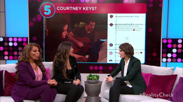 Courteney Cox Plays Alicia Keys’ New Song, Co-Written by Boyfriend Johnny McDaid, on the Piano