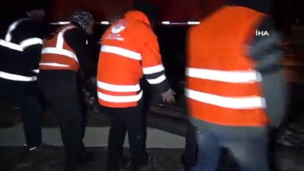 Düzce’de orta refüje çıkan tanker korkuttu