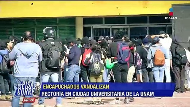 Así amanece la UNAM tras los actos vandálicos