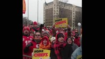 Les Chiefs, vainqueurs du Super Bowl, accueillis en héros à Kansas City