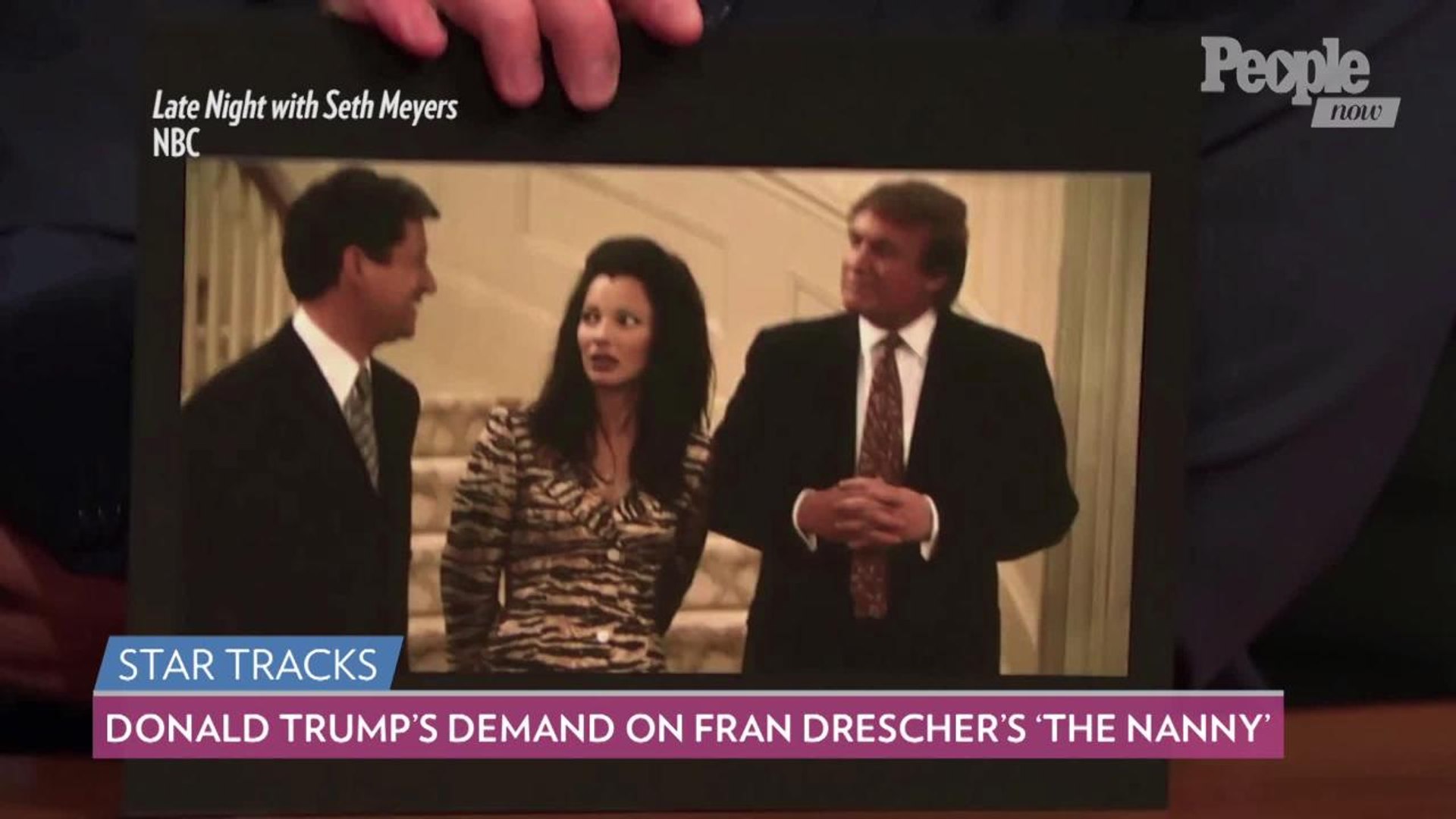 Fran Drescher Reveals The Demand Donald Trump Made When He Made A Guest Appearance On The Nanny Video Dailymotion
