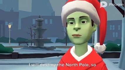 The Grinch destroys the North Pole and Gets Grounded