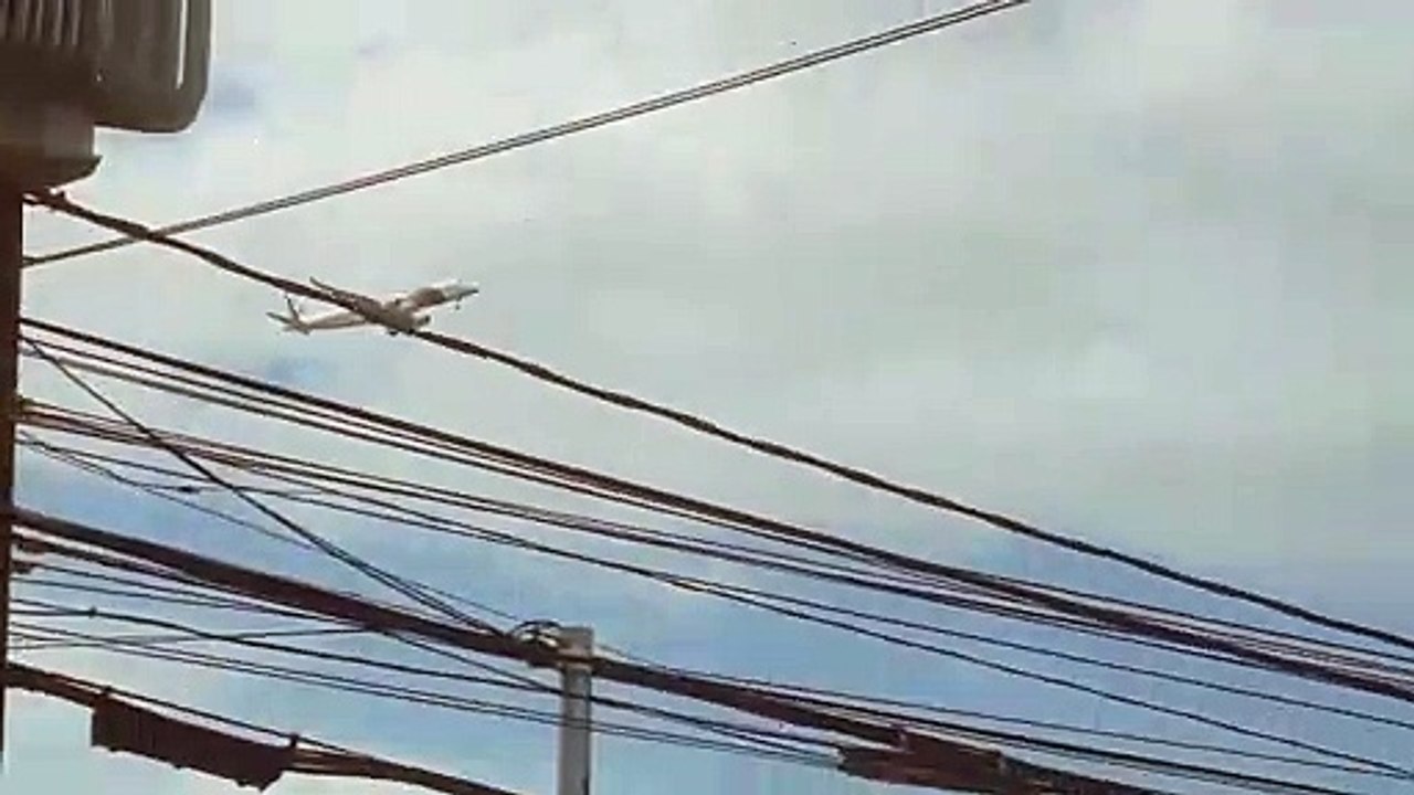Avião da FAB em Fortaleza no dia 05/02/2020