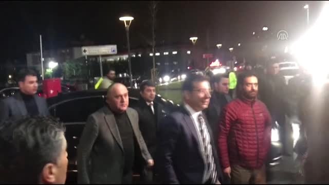 İmamoğlu, Kartal Lütfi Kırdar Eğitim Araştırma Hastanesi'ndeki yaralıları ziyaret etti