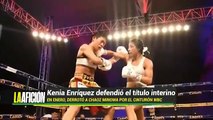 Empezamos siendo estelar: Kenia Enríquez, campeona minimosca WBC