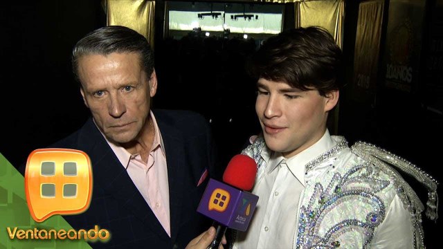 ¡Sebastián Adame debuta como actor y su papá Alfredo Adame acudió para apoyarlo! | Ventaneando