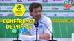 Conférence de presse AS Saint-Etienne - Olympique de Marseille (0-2) : Claude  PUEL (ASSE) - André VILLAS-BOAS (OM) / 2019-20