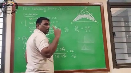 All Important theorems of Triangles class X maths CBSE and state board [SEO]