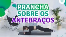 Prancha sobre os antebraços - Sou Fitness