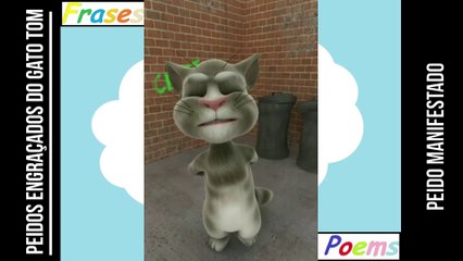 Peidos engraçados do gato tom: Peido manifestado, só sai... [Frases e Poemas]