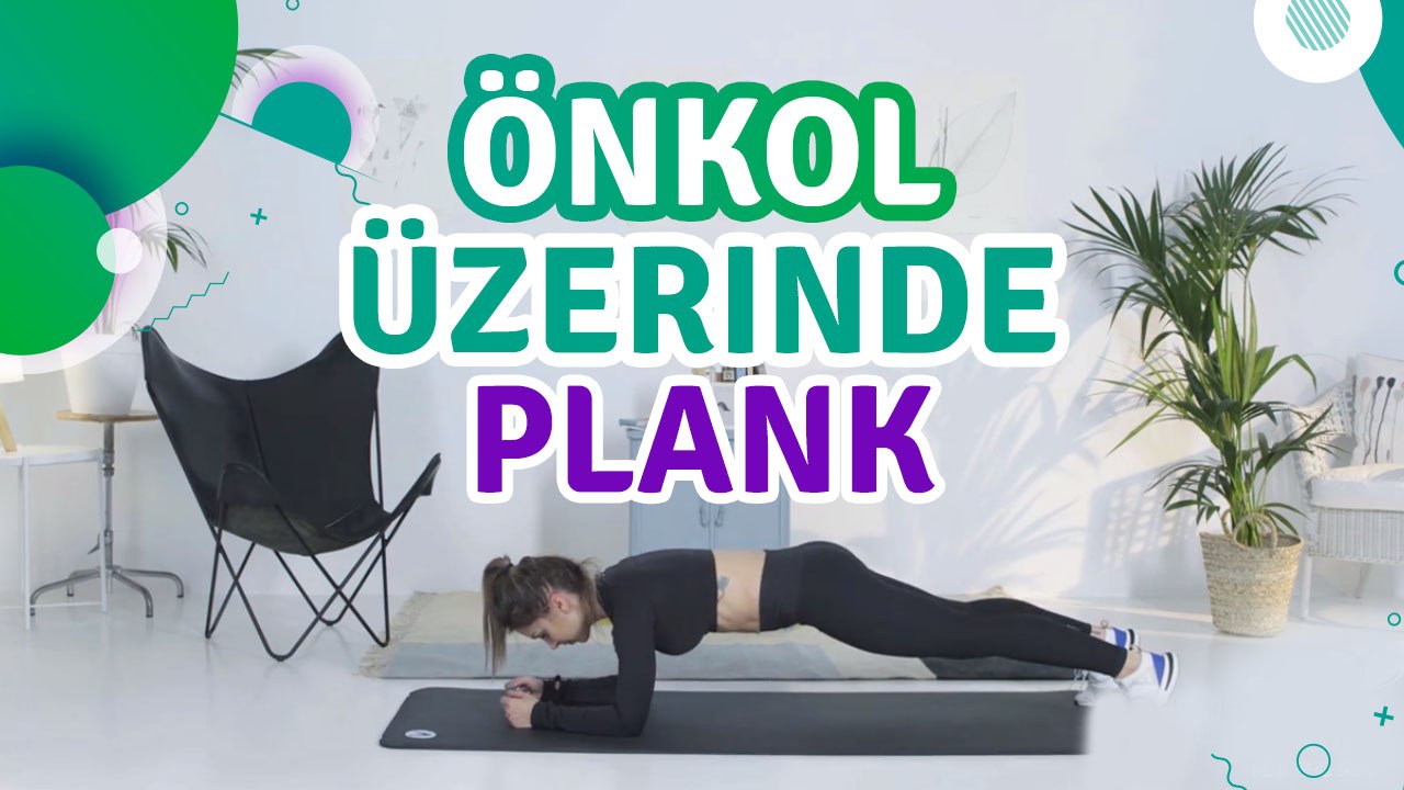 Önkol üzerinde plank - Sporcuyum