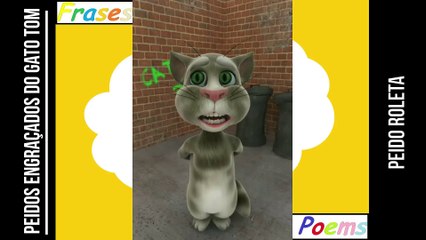 Peidos engraçados do gato tom: Peido roleta, ele aposta! [Frases e Poemas]