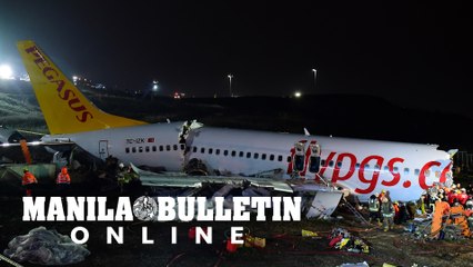Turkey plane skids off runway at airport