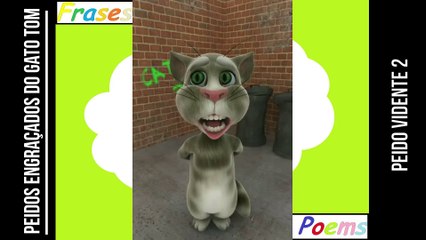 Peidos engraçados do gato tom: Peido vidente 2, preveu que ia sair! [Frases e Poemas]