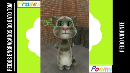 Peidos engraçados do gato tom: Peido vidente, prevê que vai sair! [Frases e Poemas]