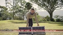 Folding Solar Panel from Outbax.com.au