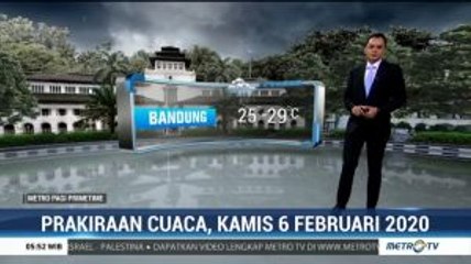 Prakiraan Cuaca, Kamis 6 Februari 2020