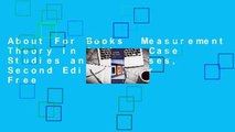 About For Books  Measurement Theory in Action: Case Studies and Exercises, Second Edition  For Free