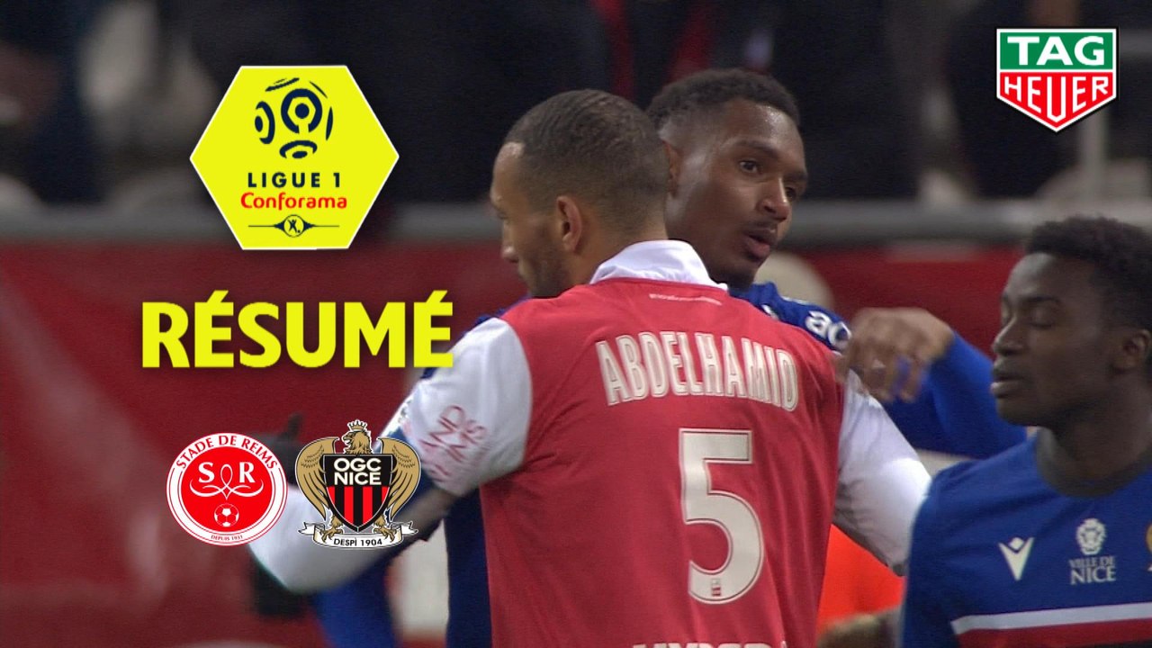Stade de Reims - OGC Nice (1-1)  - Résumé - (REIMS-OGCN) / 2019-20