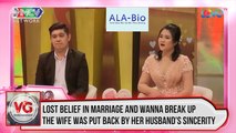 Lost belief in marriage and wanna break up, the wife was put back by her husband's sincerity