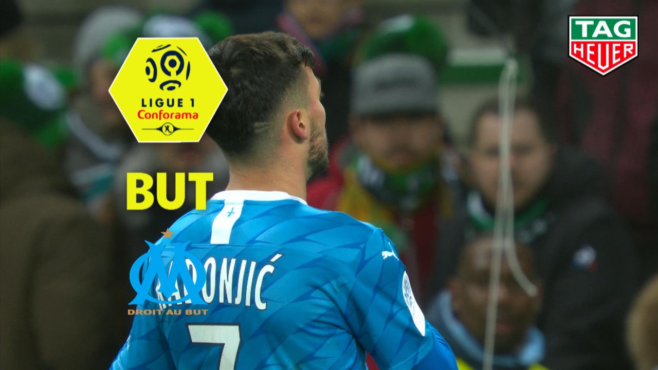 But Nemanja RADONJIC (85ème) / AS Saint-Etienne - Olympique de Marseille - (0-2) - (ASSE-OM) / 2019-20