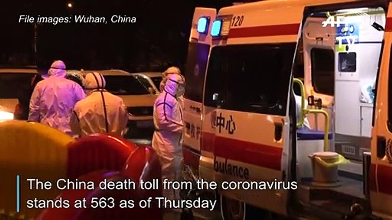 China virus death toll passes 560