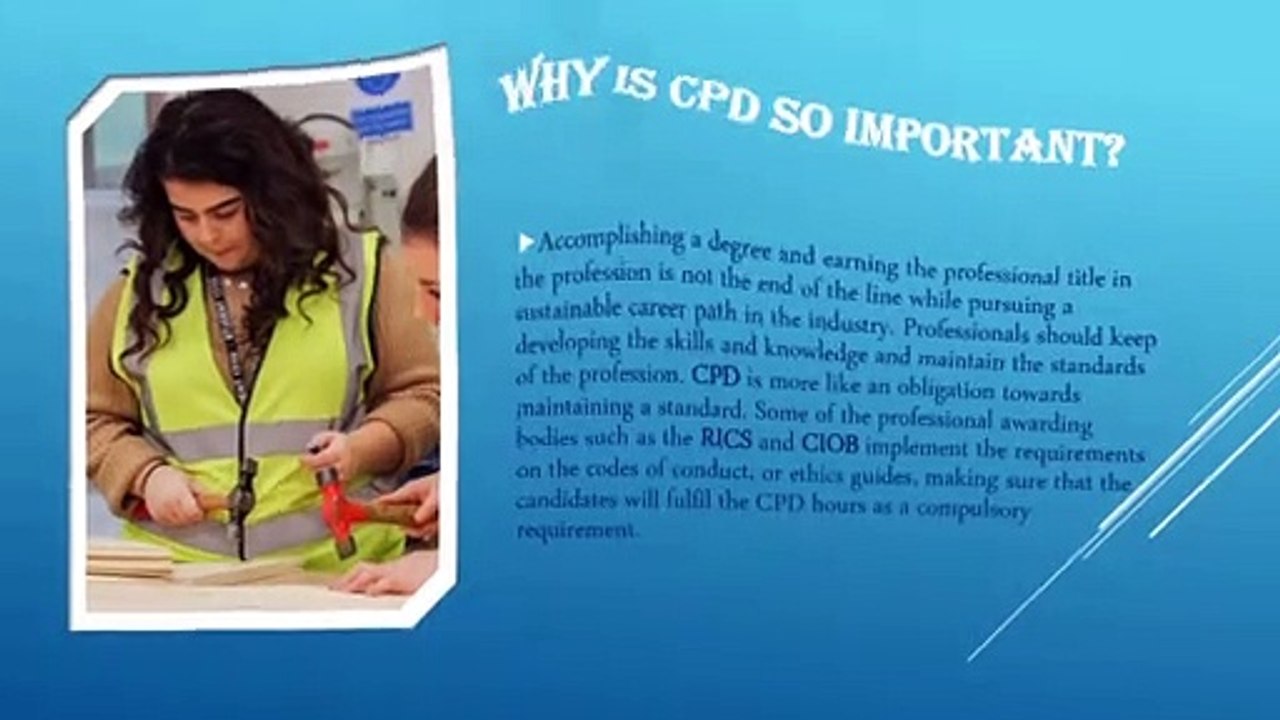 Why do u need CPD Hours