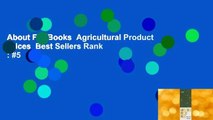 About For Books  Agricultural Product Prices  Best Sellers Rank : #5