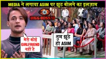 Asim Riaz CAUGHT By Media For Lying About Girlfriend Outside Bigg Boss House | Bigg Boss 13