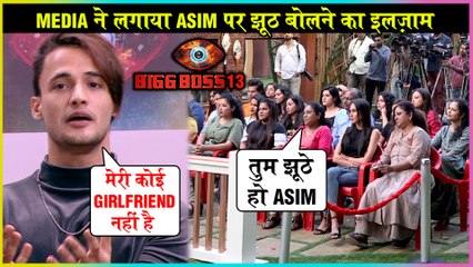 Asim Riaz CAUGHT By Media For Lying About Girlfriend Outside Bigg Boss House | Bigg Boss 13