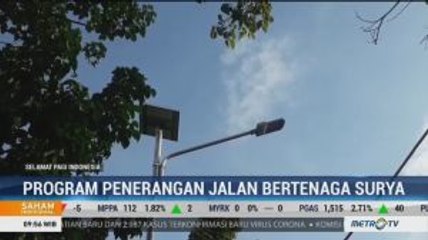 Program Indonesia Terang Siapkan 80 Ribu Lampu Penerangan Jalan