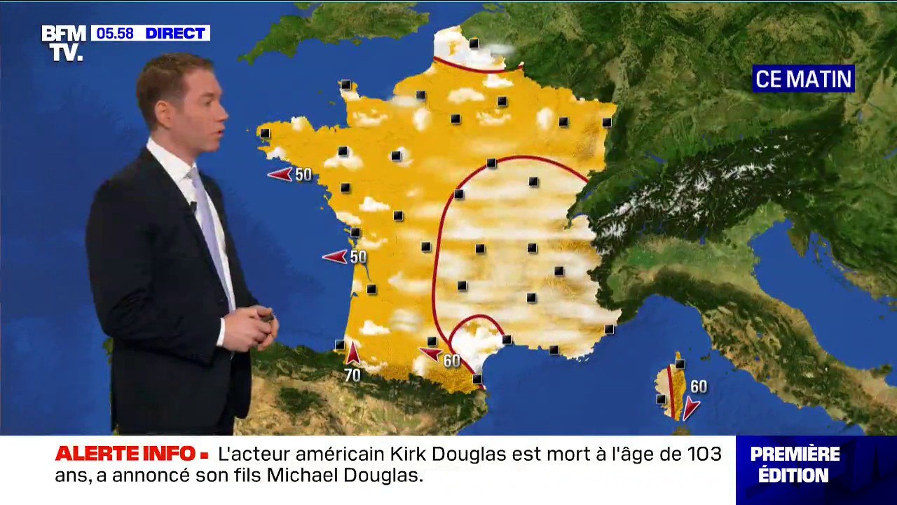 Un temps ensoleillé quasiment sur toute la France ce jeudi